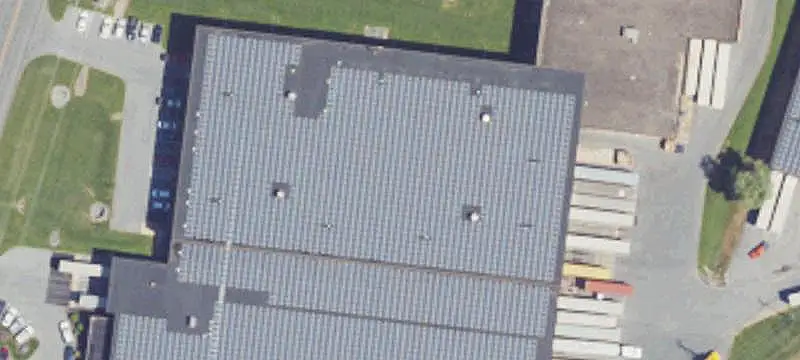 Warehouse with Rail Spur