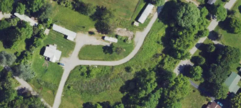 Mobile Home Park With Three Homes