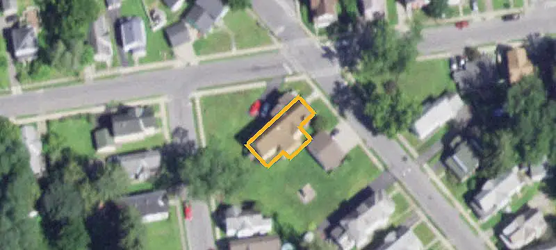 Duplex with Three-Car Garage