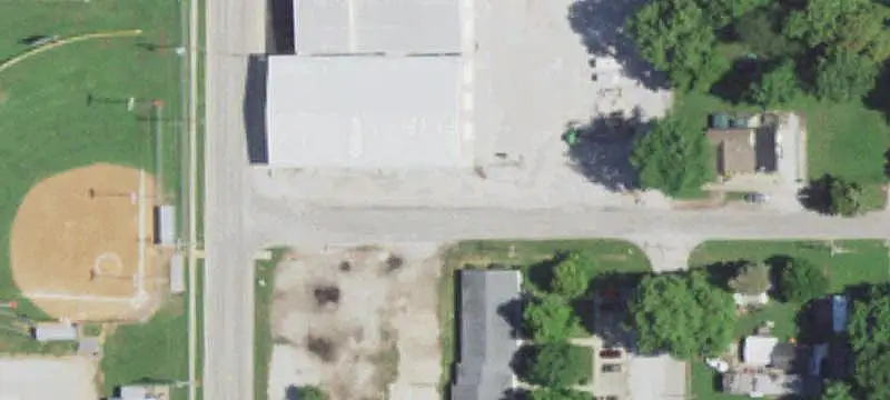 Vacant Skating Rink with Solar