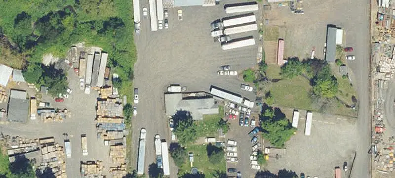 Industrial Yard With Office