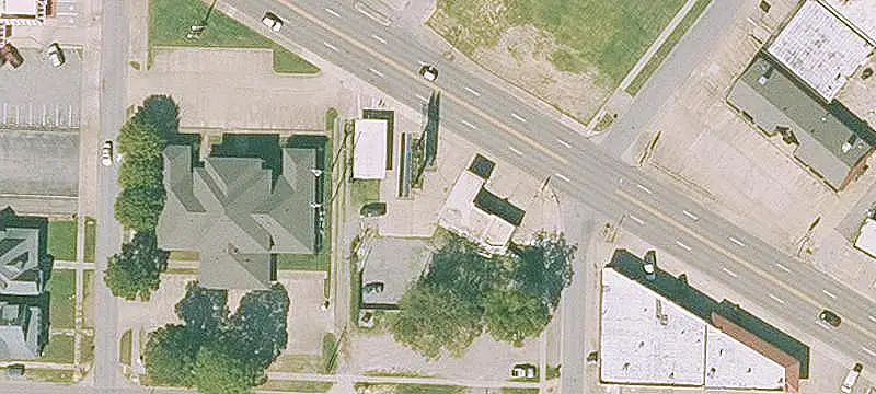 Two-Story Brick Office Building
