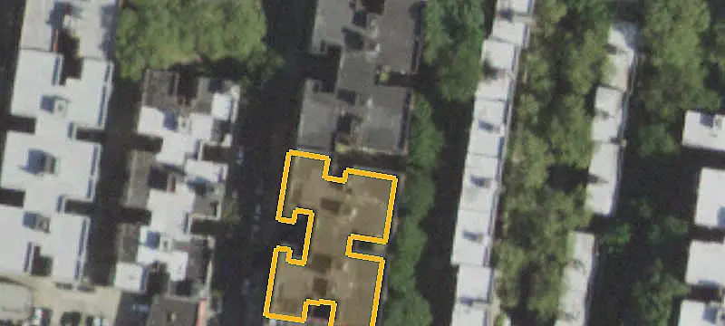 Brick Apartment Building