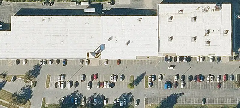 Shopping Center With National Anchors