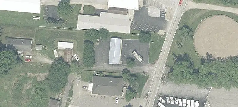 Warehouse Bay with Garage Doors