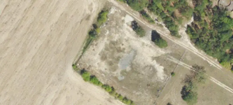 Fenced Commercial Land