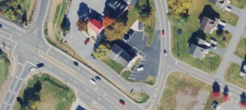 Corner Office Building