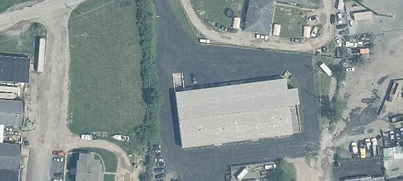 Warehouse with Drive-In Door