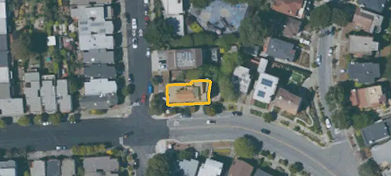 Spanish-Style Duplex with Four-Car Garage