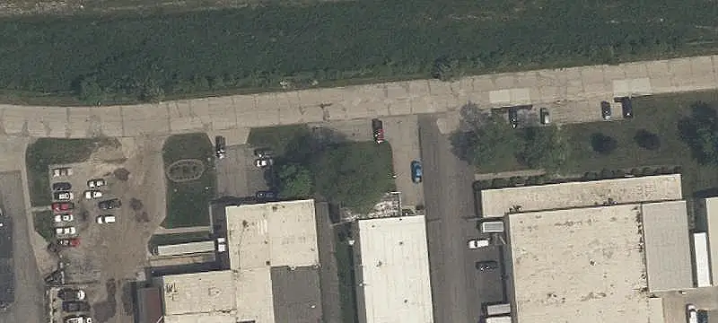 Warehouse with Fenced Storage