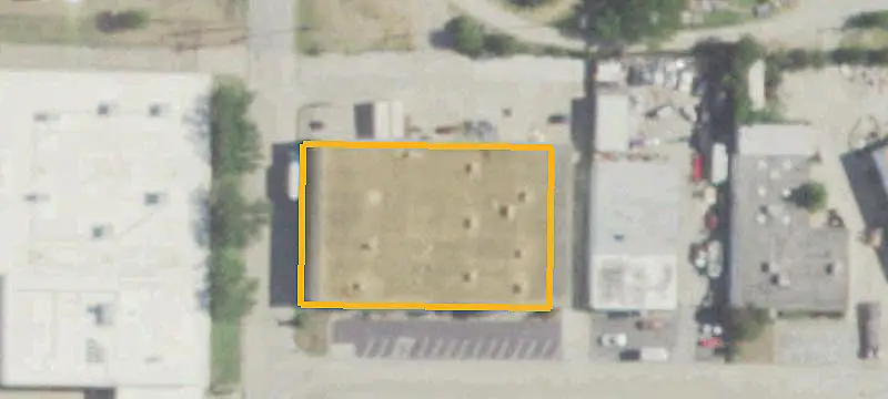 Warehouse with Dropped Ceiling