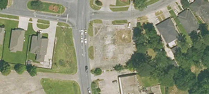 Signalized Corner Commercial Land