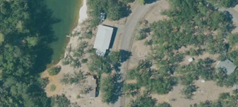 Waterfront Land with Oak Trees