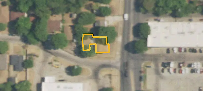Corner Office Building with Garage
