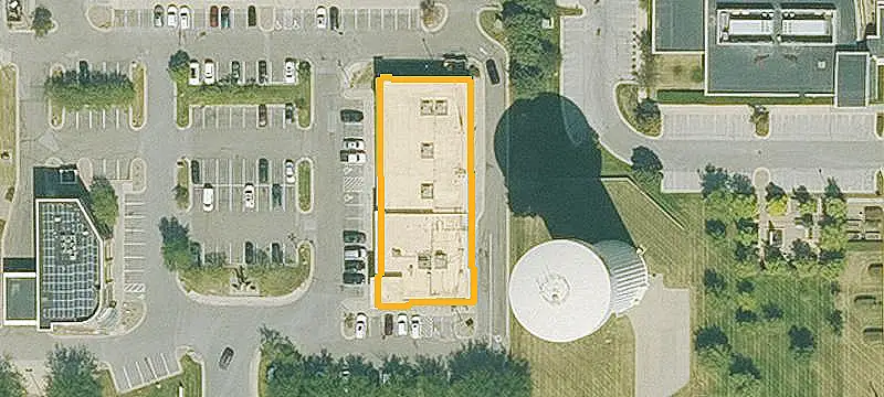 Shopping Center with Signage