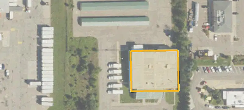 Warehouse with Dock Doors