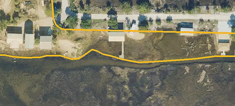 Waterfront Land with RV Hookups