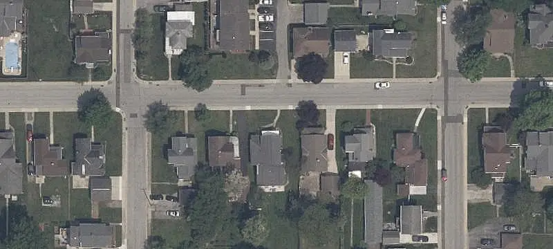 Duplex with New Metal Roof