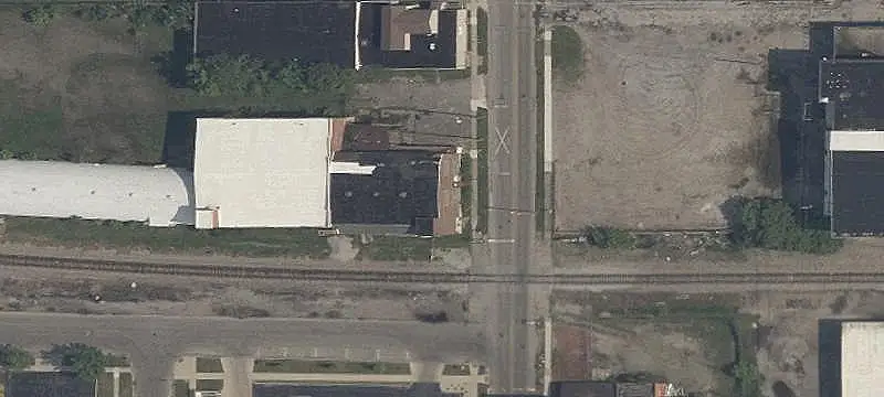 Industrial Warehouse with Loading Docks