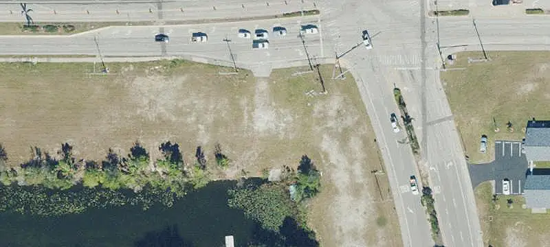 Waterfront Land with Seawall