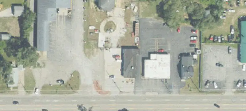 Standalone Cinder Block Storefront