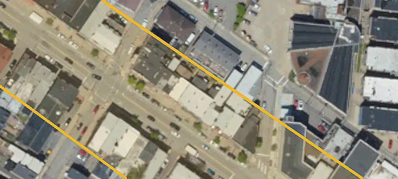 Mixed-Use Building at Signalized Intersection