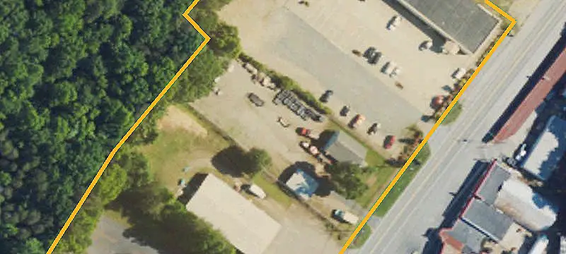 Fenced Commercial Land