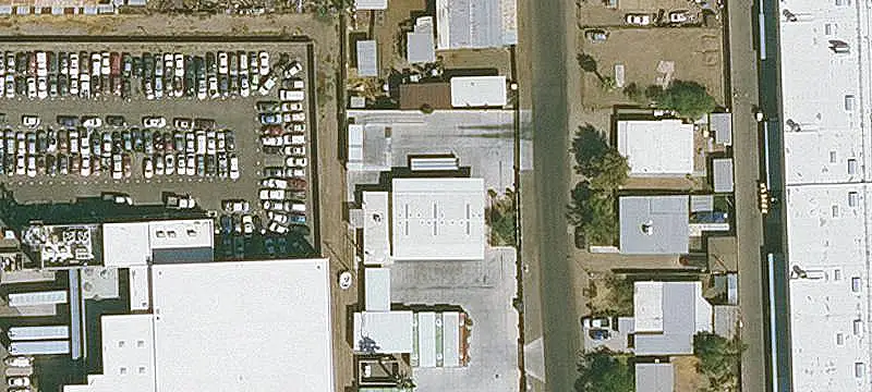Fenced Industrial Property