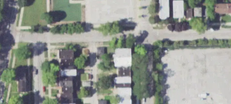 Brick Duplex Building