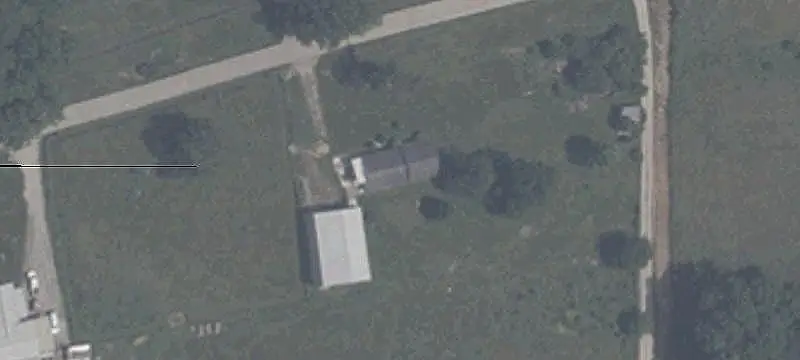 Farm with Attached Livestock Area