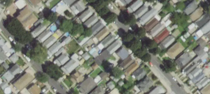 Two-Unit Duplex with Solar Panels