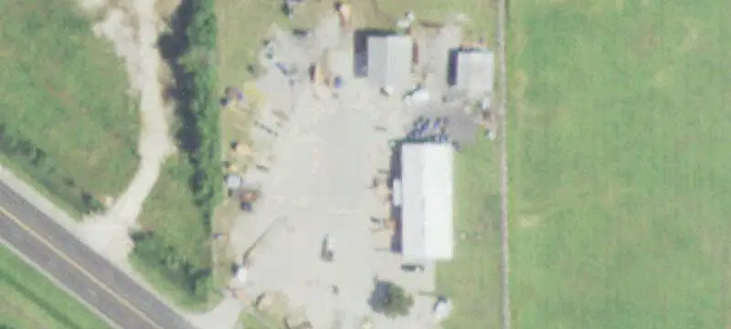 Manufacturing Facility with Fenced Yard