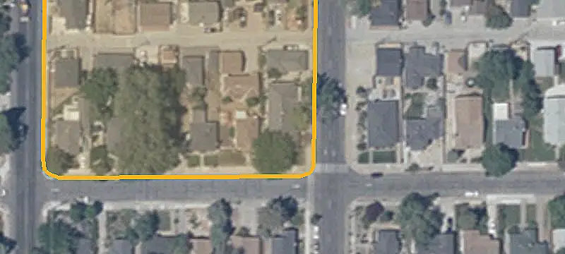 Two-Residence Duplex with Detached Garages