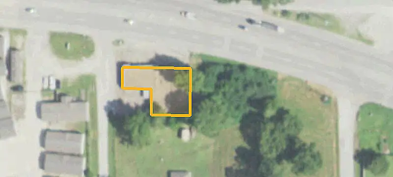 Corner Commercial Land with Slab
