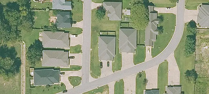 Brick Duplex with Garages