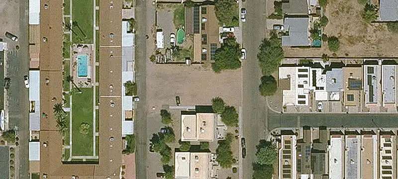 Apartment Building With Townhome Units