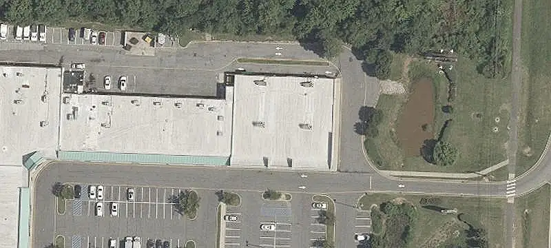 Shopping Center with Pylon Sign