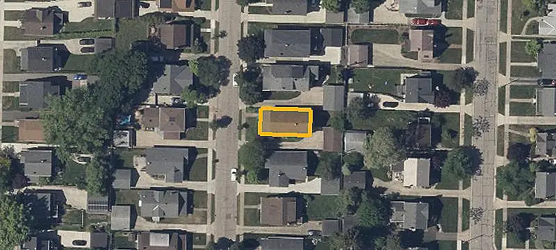 Duplex With Three-Car Garage