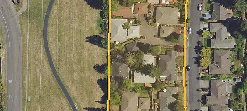 Updated Duplex with Detached Garages