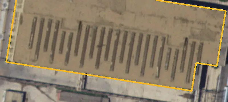 Office Building with Vehicle Storage