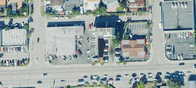 Renovated Storefront with Drive-Through