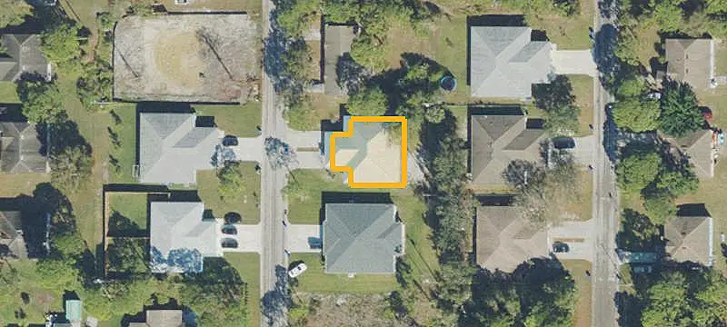 Concrete-Block Duplex with Separate Utilities