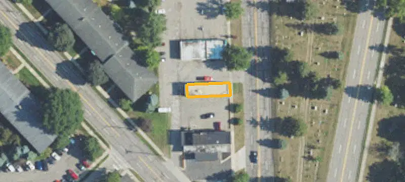 Freestanding Storefront with Garage