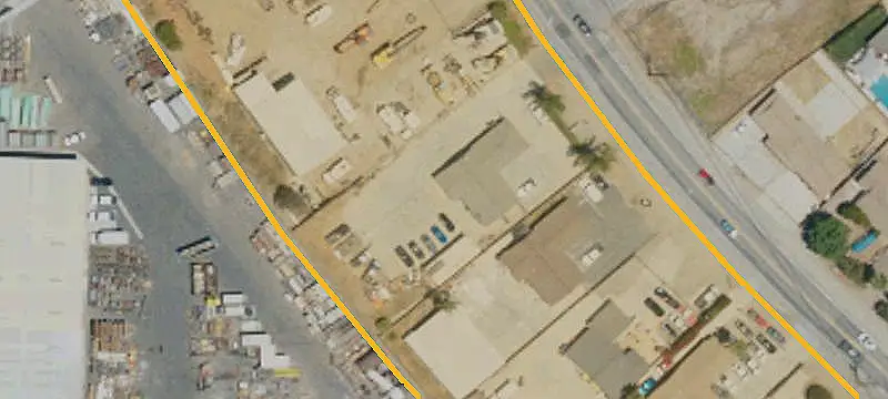 Fenced Industrial Land