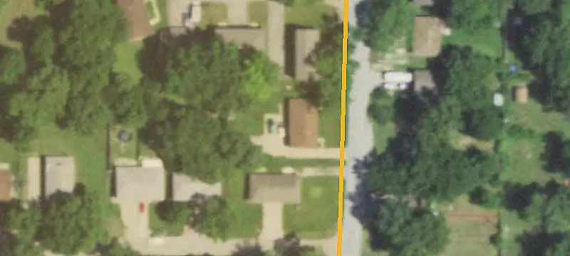 Duplex With Separate Garages