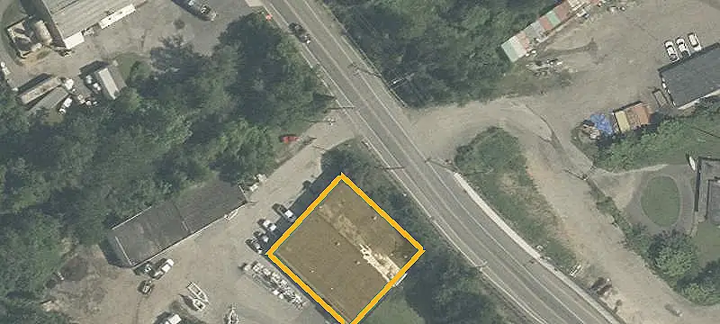 Office Building with Storage Yard