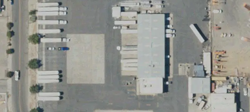 Warehouse with Fenced Yard