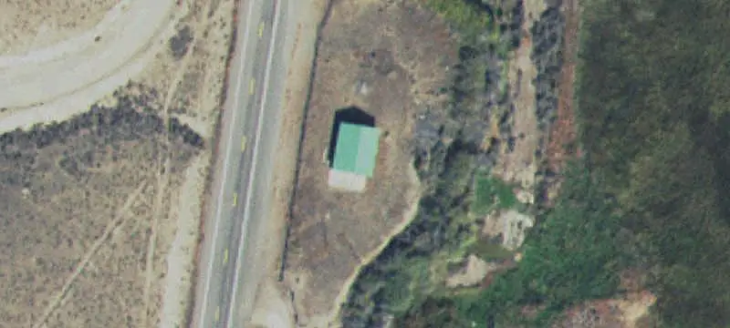 Land With Log Garage
