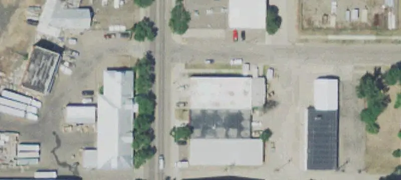 Brick Warehouse with Loading Docks
