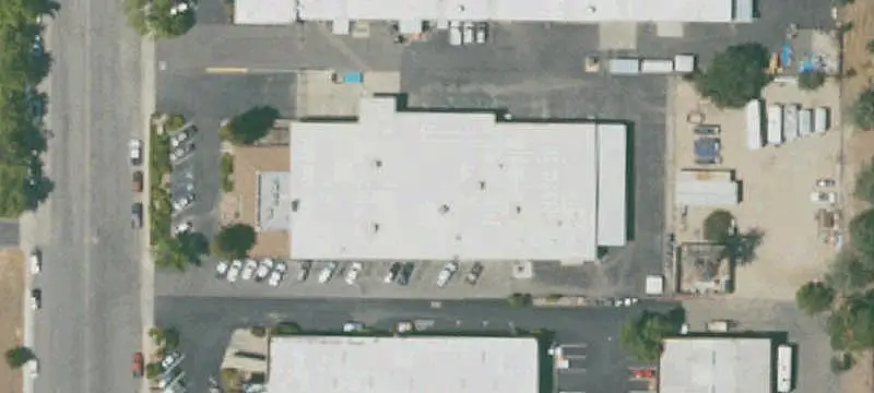 Industrial Warehouse with Fenced Yard